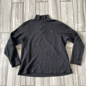 Polo Ralph Lauren knit 1/4 zip sweater. EUC like new